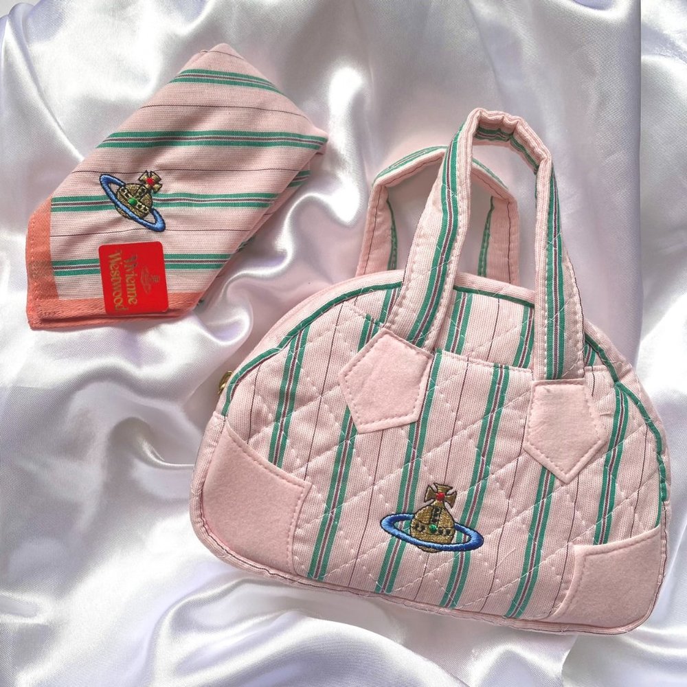 VIVIENNE WESTWOOD STRIPE MINI TINY BAG - Picture 3 of 3